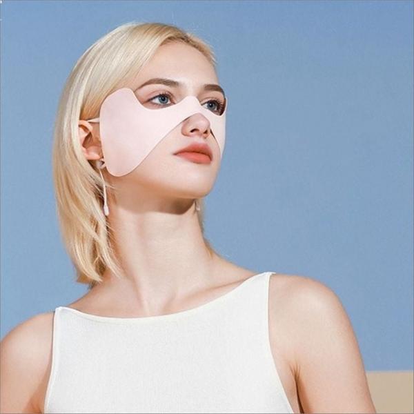 골프 자외선차단 패치 햇빛 얼굴보호 이어스트랩 마스크