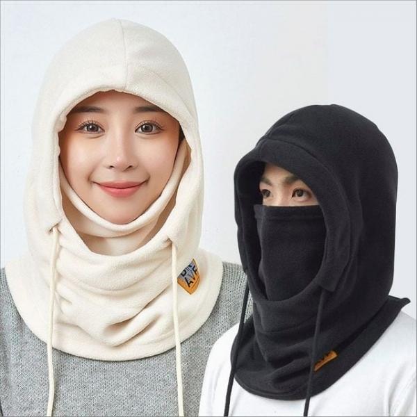 후리스 후드워머 기모 안면마스크 바라클라바 겨울방한