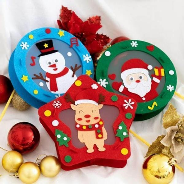 크리스마스 펠트 등만들기