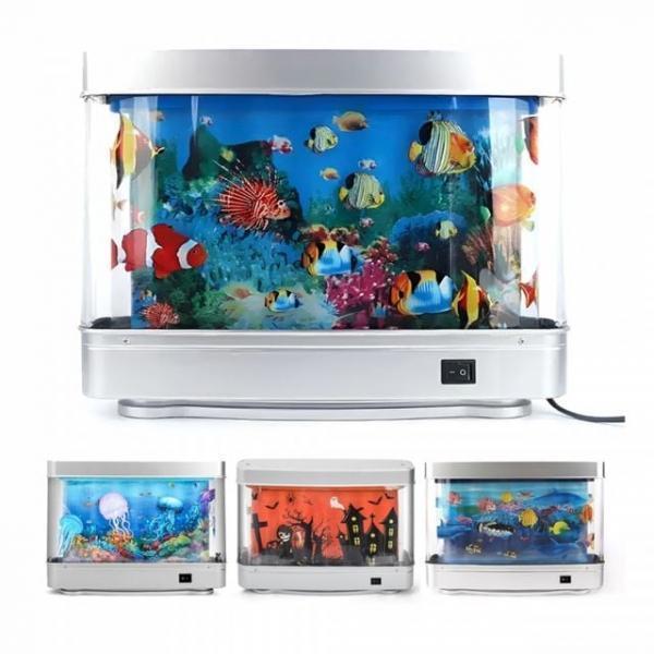 UB 수족관 모형 인테리어 조명 시리즈 무드등 장식용 LED 조명 할로윈 크리스마스 취침등 테이블조명