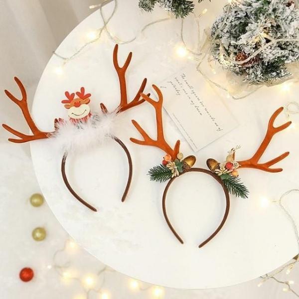 루돌프 사슴 뿔 동물 캐릭터 머리띠 놀이공원 파티 크리스마스 헤어밴드 이벤트머리띠 캐릭터머리띠