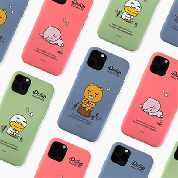 카카오프렌즈 데일리 소프트 케이스 [iPhone17 Pro-6.3] 17 프로-6.3