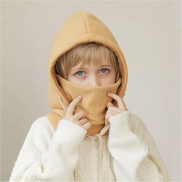 아동 유아 겨울 바라클라바 후드 넥워머 방한 5색
