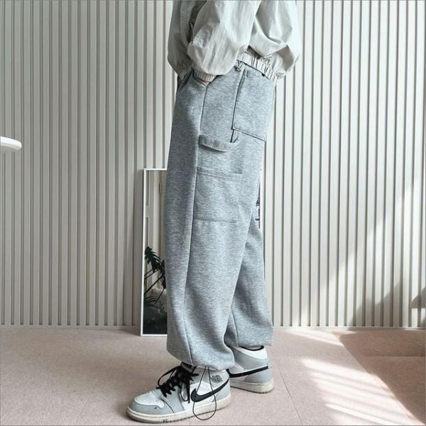 남자 와이드핏 편한 밴딩 추리닝바지 스트링 조거팬츠 5색