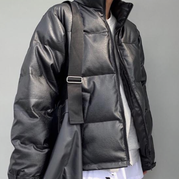 유광아우터 따듯하고 활동성 좋은 남성 겨울 패딩