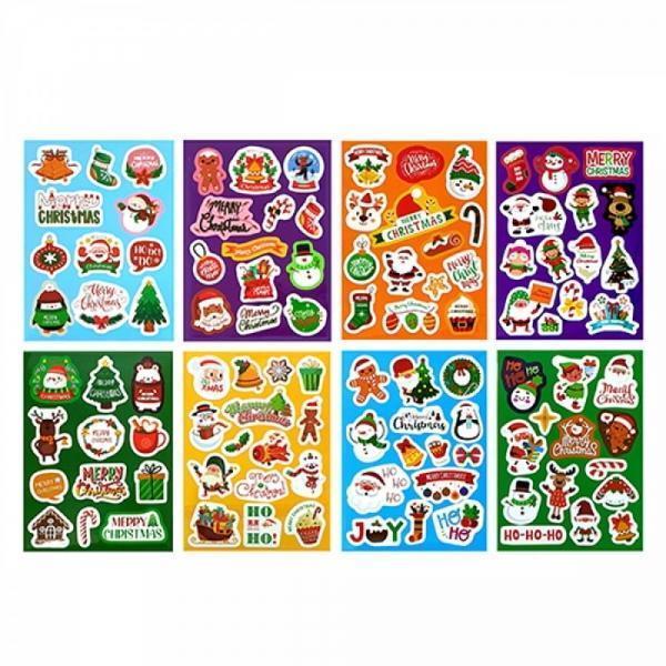 만들기대장-크리스마스 스티커-랜덤 1개