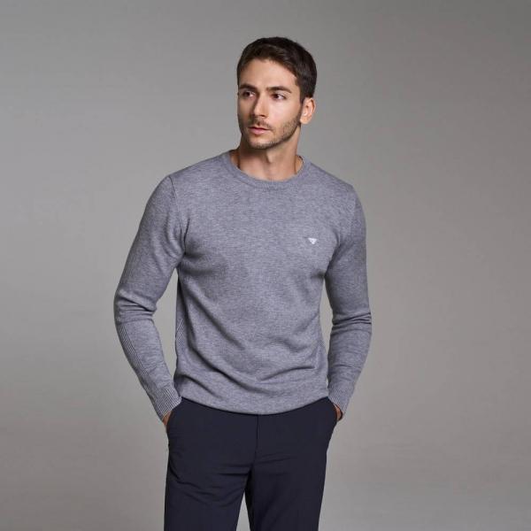 남성 스포츠 라운드 니트 DBC 1810M