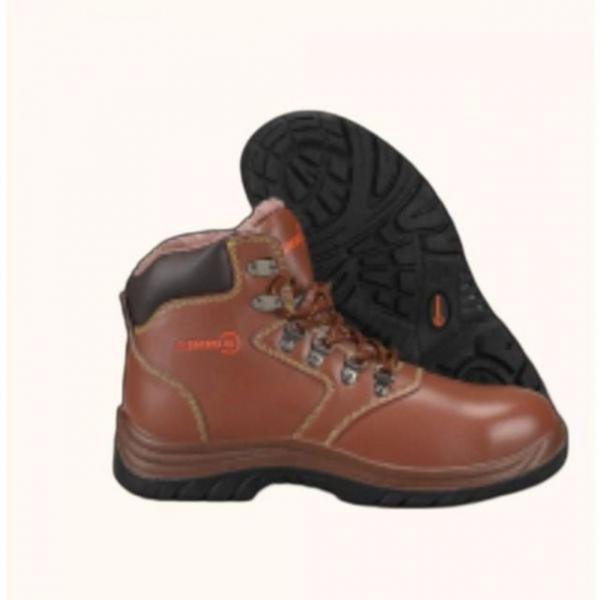 방한 안전화 겨울 털 작업화 브라운 튼튼한 275