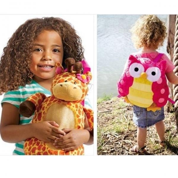 스테판조셉 키즈 어린이 유아동 유치원 어린이집 다용도 백팩 입체 인형 가방