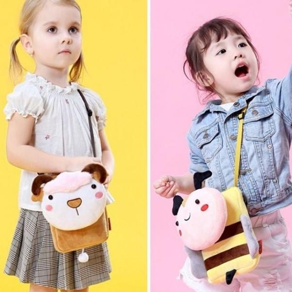극세사 어린이 소아 유아 키즈 동물 크로스백 가방