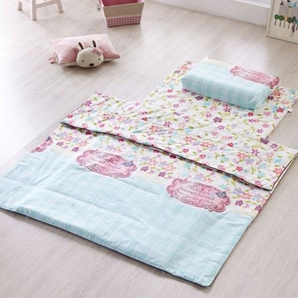 라텍스 주니어 초등학생 이불 베게침구 가방 세트 꽃 아이린