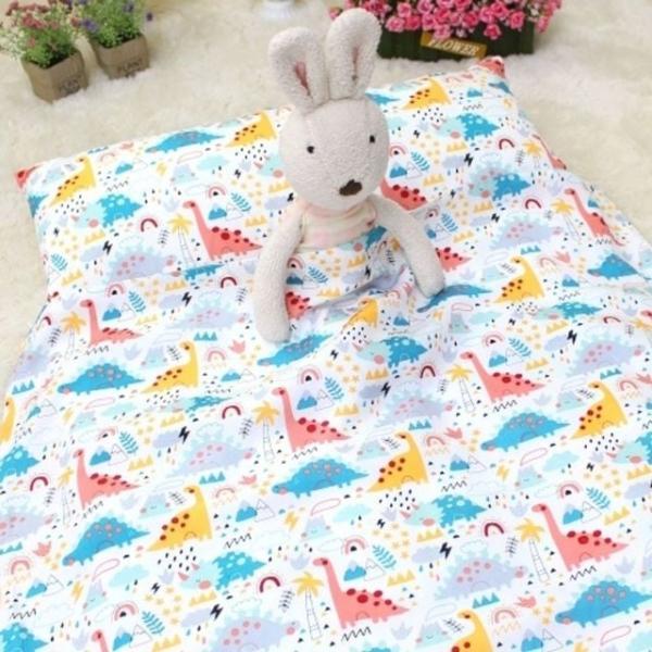 인견 유아 어린이집 여름 이불 배게 침구 세트 가방 공룡