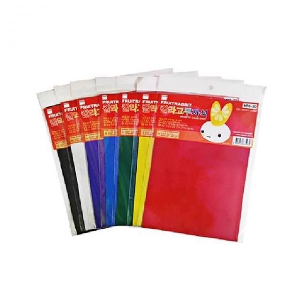 칼라 고무 자석 200mmx300mmx0.8T 종이자석 칼라자석