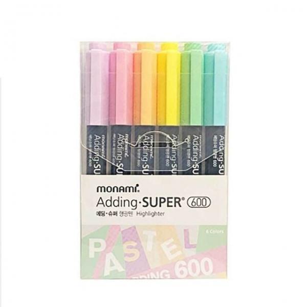 파스텔 형광펜 모음 톤