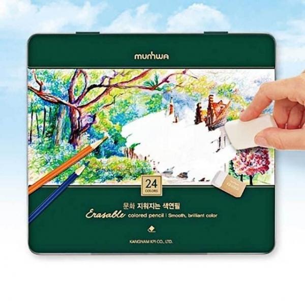 컬러링 색연필 24색 문화 선물