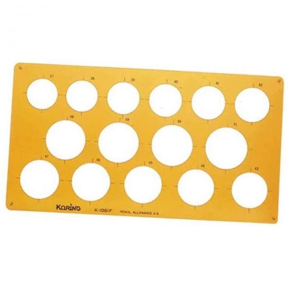 대형원형 템플렛모형자 다용도자 원형템플렛