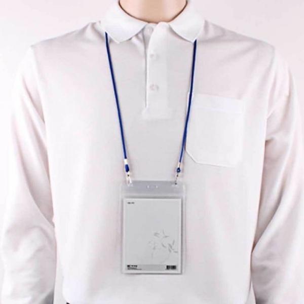 세로형 사원증목줄 행사이름표 스태프목걸이