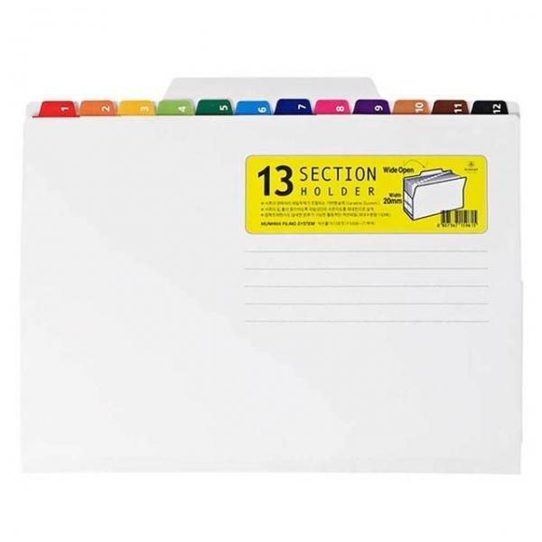 A4 a4용지홀더 13포켓홀더 포켓파일