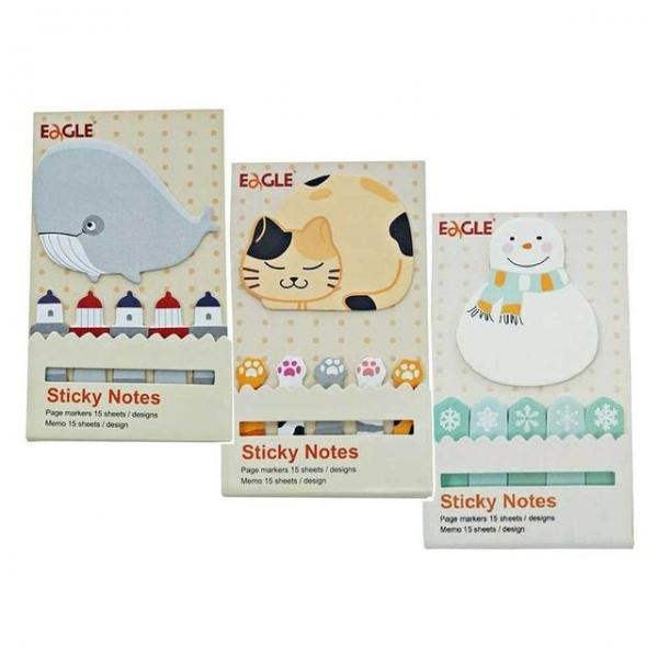 스티키노트 문구용품 마커