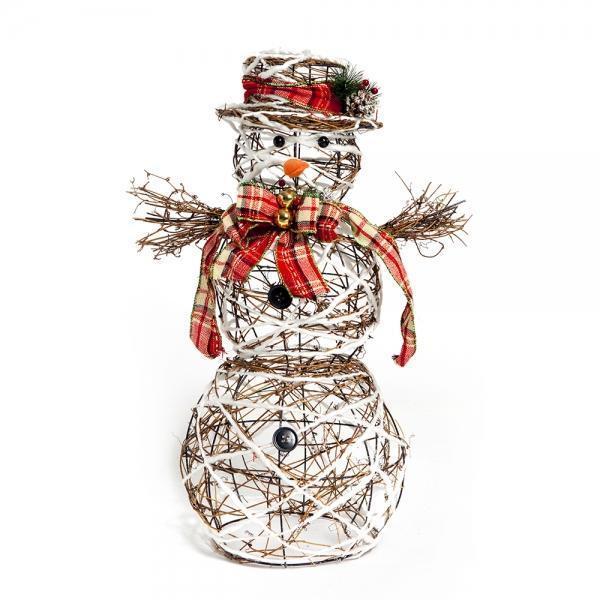 컨츄리 넝쿨 눈사람(50cm) 크리스마스장식