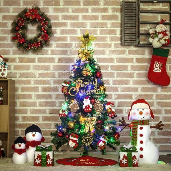120cm 산타선물 스카치 트리 풀세트크리스마스트리