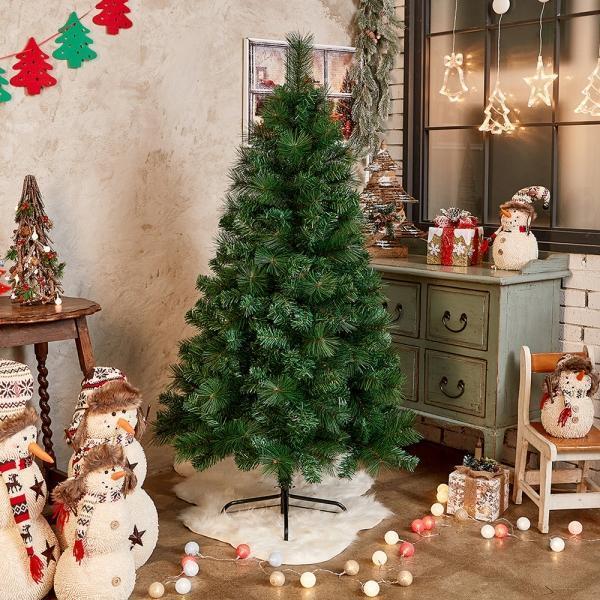 150cm 뉴리얼 솔잎 혼합 트리 중형 크리스마스트리