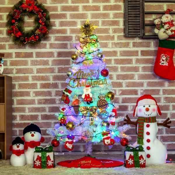 120cm 산타선물 화이트 트리 풀세트크리스마스트리