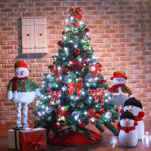 150cm 카니발레드 열매 풀세트 트리 크리스마스