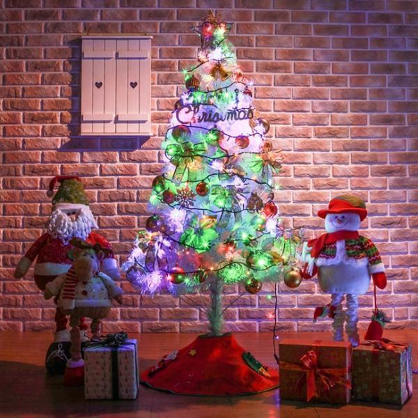 150cm 화이트 풀세트 크리스마스 트리(전구有)