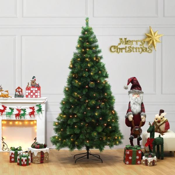 240cm 고급 솔잎 크리스마스 트리 교회 관공서