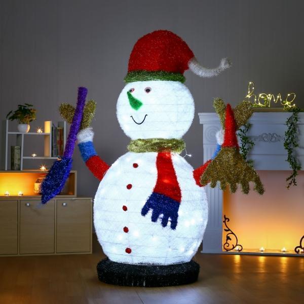 140cm LED 눈사람 장식 매장홍보용 크리스마스장식