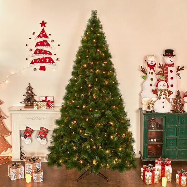 270cm 크리스마스 대형 솔잎 트리 교회장식