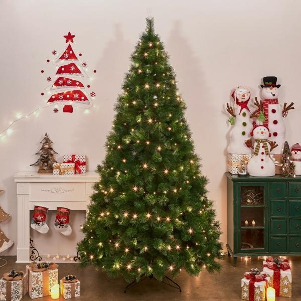 270cm 뉴리얼 솔잎트리 대형전시 크리스마스트리