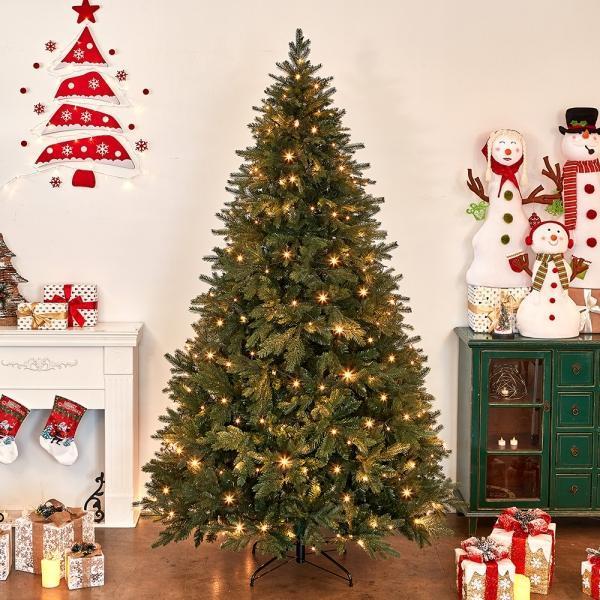 240cm 혼합 전나무 트리 크리스마스 교회전시