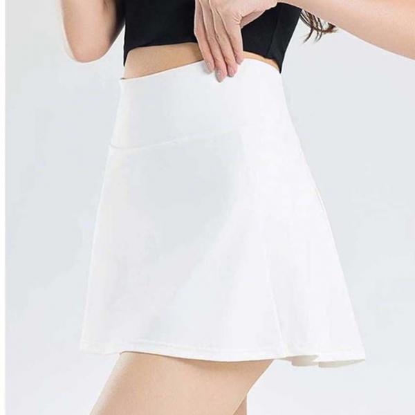 하이웨스트 플레어 치마바지 여성 미니 스커트