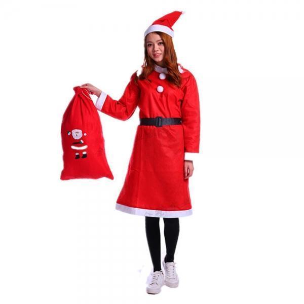 행복가득 원피스 산타복 크리스마스 여자 산타옷