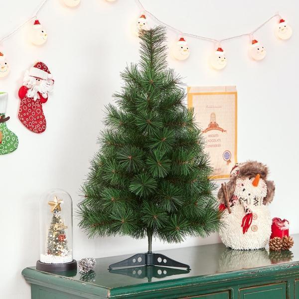 60cm 뉴리얼 솔잎 크리스마스 트리 성탄트리