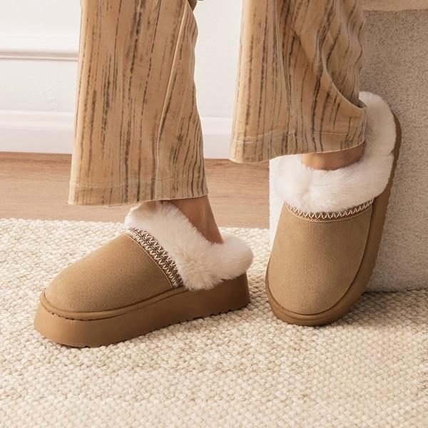 [DD423] LK-U291 / 겨울 배색문양 퍼슬리퍼