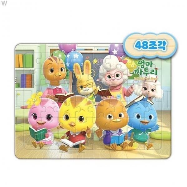 학산문화사 지퍼퍼즐 엄마 까투리 2가지 그림 36P 48P