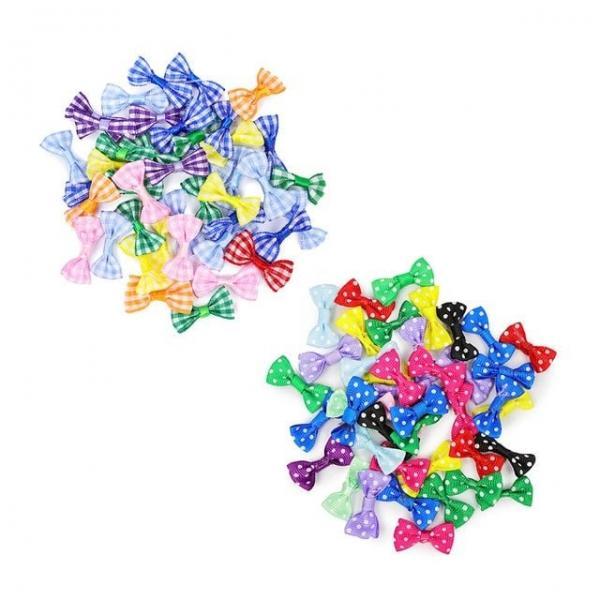 장식 리본 25mm 혼합 437835