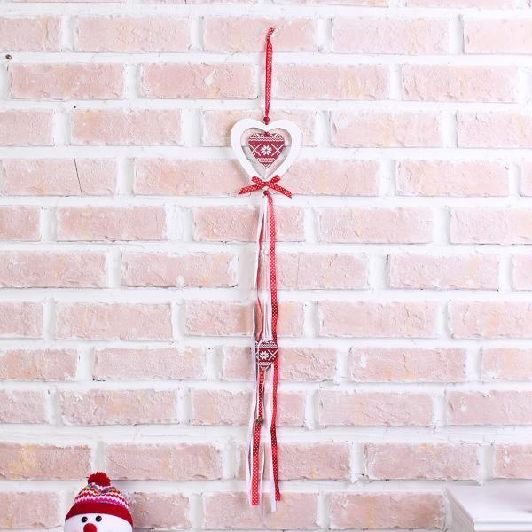 하트 리본 나무 장식크리스마스장식 트리 오너먼트