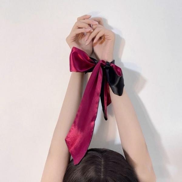 실크 양면 시야제한 눈가리개