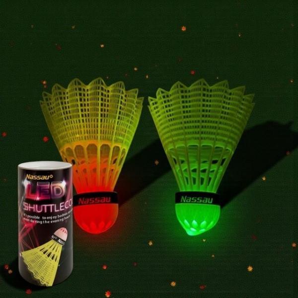 셔틀콕 낫소 LED 배드민턴셔틀콕 야간용 배드민턴용품