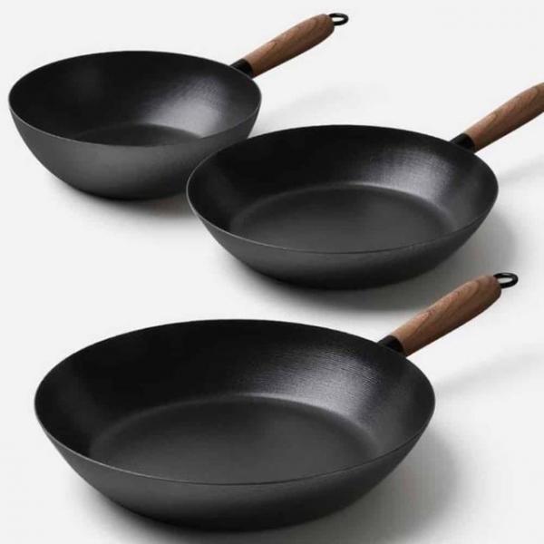 주물 궁중팬 3P 스테이크주물팬 무쇠프라이팬 손잡이주물팬