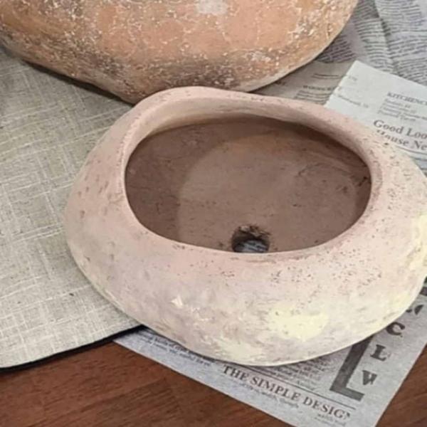 아쿠아 토분 스톤팟 20x15x8 미니화분 선물화분 식물화분