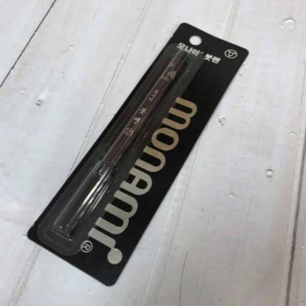 붓펜 검정 2000 필기구 얇은펜 그림재료