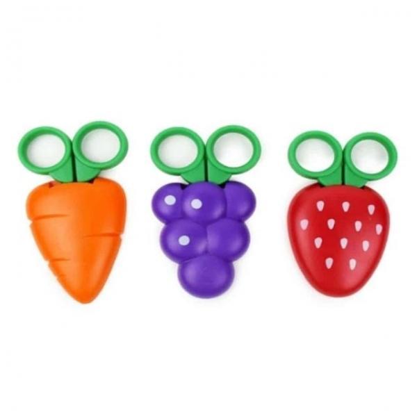 과일 자석 케이스 가위 귀여운소품 냉장고자석 키즈가위