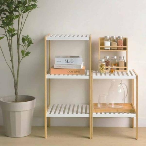 대나무 사이드선반 펜트리선반 북선반 창고선반