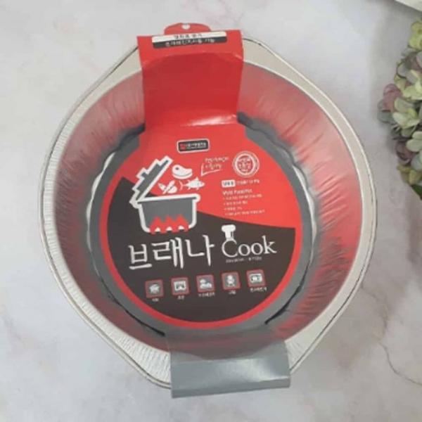 일회용 냄비 3매입 주방조리기구 1회용냄비 조리용품