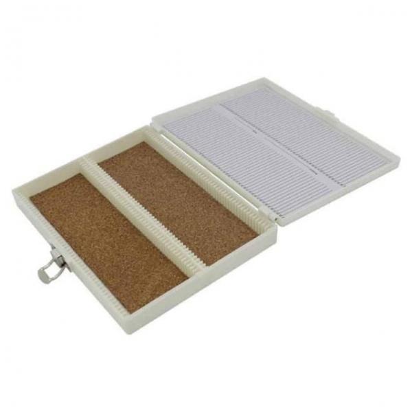 슬라이드 글라스박스 100W 정리박스 과학박스 유리보관